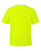 Harriton Charge Snag And Soil Protect Unisex T-Shirt safety yellow OFBack