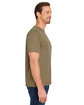 Harriton Charge Snag And Soil Protect Unisex T-Shirt coyote brown ModelSide