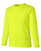Harriton Unisex Charge Snag and Soil Protect Long-Sleeve T-Shirt safety yellow OFQrt