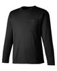 Harriton Unisex Charge Snag and Soil Protect Long-Sleeve T-Shirt black OFQrt