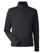 Marmot Men's Dropline Half-Zip Sweater Fleece Jacket BLACK OFFront