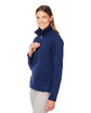 Marmot Ladies' Dropline Half-Zip Sweater Fleece Jacket arctic navy ModelQrt