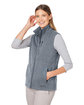 Marmot Ladies' Dropline Sweater Fleece Vest steel onyx ModelQrt