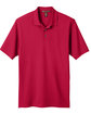 Harriton Men's 6 oz. Ringspun Cotton Piqué Short-Sleeve Polo red FlatFront