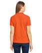 Harriton Ladies' Short-Sleeve Polo team orange ModelBack