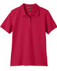 Harriton Ladies' Short-Sleeve Polo red FlatFront