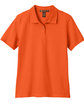 Harriton Ladies' Short-Sleeve Polo team orange FlatFront