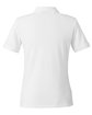 Harriton Ladies' Short-Sleeve Polo white OFBack