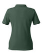 Harriton Ladies' Short-Sleeve Polo dark green OFBack