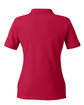 Harriton Ladies' Short-Sleeve Polo red OFBack