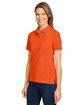 Harriton Ladies' Short-Sleeve Polo team orange ModelQrt