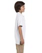 Harriton Youth Short-Sleeve Polo  ModelSide