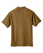 Harriton Men's Charge Snag and Soil Protect Polo coyote brown FlatBack
