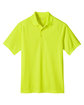 Harriton Men's Charge Snag and Soil Protect Polo safety yellow FlatFront