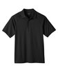 Harriton Men's Charge Snag and Soil Protect Polo black FlatFront