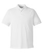 Harriton Men's Charge Snag and Soil Protect Polo white OFFront