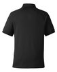 Harriton Men's Charge Snag and Soil Protect Polo black OFBack