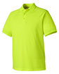 Harriton Men's Charge Snag and Soil Protect Polo safety yellow OFQrt