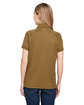 Harriton Ladies' Charge Snag and Soil Protect Polo coyote brown ModelBack