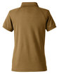 Harriton Ladies' Charge Snag and Soil Protect Polo coyote brown OFBack