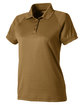 Harriton Ladies' Charge Snag and Soil Protect Polo coyote brown OFQrt