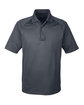 Harriton Men's Tactical Performance Polo dark charcoal OFFront
