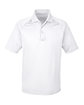 Harriton Adult Tactical Performance Polo WHITE OFFront