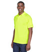 Harriton Men's Tactical Performance Polo safety yellow ModelQrt