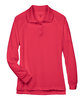 Harriton Ladies' Advantage Snag Protection Plus Long-Sleeve Tactical Polo red FlatFront