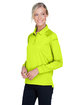 Harriton Ladies' Advantage Snag Protection Plus Long-Sleeve Tactical Polo safety yellow ModelQrt