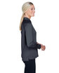 Harriton Ladies' Advantage Snag Protection Plus Long-Sleeve Tactical Polo dark charcoal ModelSide