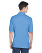 Harriton Men's 5.6 oz. Easy Blend™ Polo LT COLLEGE BLUE ModelBack