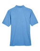Harriton Men's 5.6 oz. Easy Blend™ Polo LT COLLEGE BLUE FlatBack