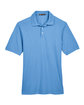 Harriton Men's 5.6 oz. Easy Blend™ Polo LT COLLEGE BLUE FlatFront