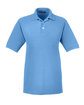 Harriton Men's 5.6 oz. Easy Blend™ Polo lt college blue OFFront