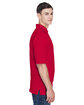 Harriton Men's 5.6 oz. Easy Blend™ Polo red ModelSide
