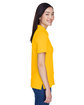 Harriton Ladies' 5.6 oz. Easy Blend™ Polo sunray yellow ModelSide