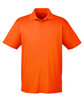 Harriton Men's 4 oz. Polytech Polo team orange OFFront