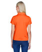 Harriton Ladies' Polytech Polo team orange ModelBack