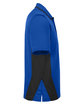 Harriton Men's Tall Flash Snag Protection Plus IL Colorblock Polo TR ROYAL/ BLACK OFSide
