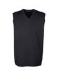 Harriton Men's Pilbloc V-Neck Sweater Vest black OFFront