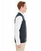 Harriton Men's Pilbloc V-Neck Sweater Vest  ModelSide