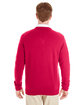Harriton Men's Pilbloc™ V-Neck Sweater red ModelBack