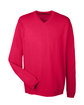 Harriton Men's Pilbloc™ V-Neck Sweater RED OFFront