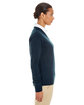Harriton Ladies' Pilbloc™ V-Neck Sweater dark navy ModelSide