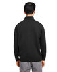 Harriton Unisex Pilbloc™ Quarter-Zip Sweater black ModelBack