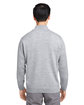 Harriton Unisex Pilbloc™ Quarter-Zip Sweater grey heather ModelBack