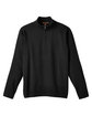 Harriton Unisex Pilbloc™ Quarter-Zip Sweater black FlatFront
