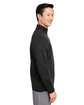 Harriton Unisex Pilbloc™ Quarter-Zip Sweater black ModelSide