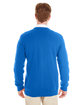 Harriton Men's Pilbloc™ V-Neck Button Cardigan Sweater TRUE ROYAL ModelBack